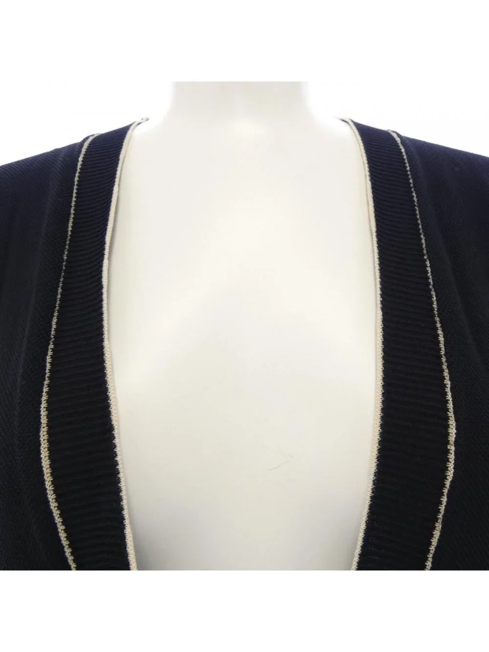 Chanel Long Cardigan Black